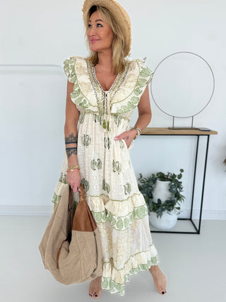2 Wahl Boho Sommer Kleid 2508183