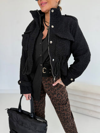 Bouclé Jacke 2510188
