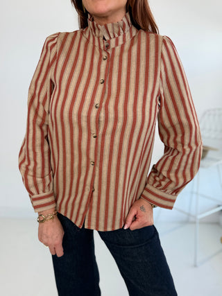 Blusa con volant a 2 scelte 2508392