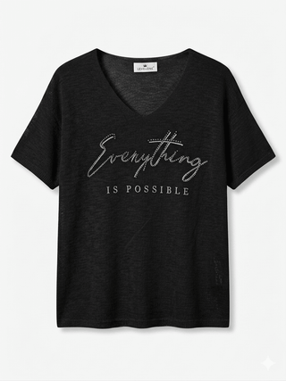 Feinstrick T-Shirt 2605034