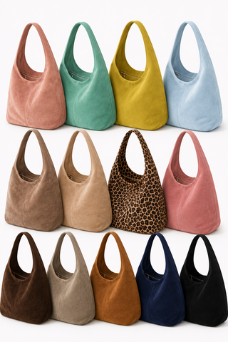 Wildleder Shopper Tasche 2603152-58