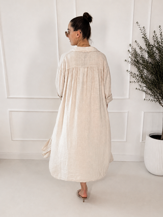 Leinen Hemdkleid 2605540 - Levelone GmbH & Co. KG