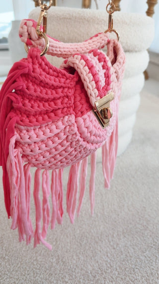 Häkeltasche vers. Farben 2601390 - 93 - Levelone GmbH & Co. KG