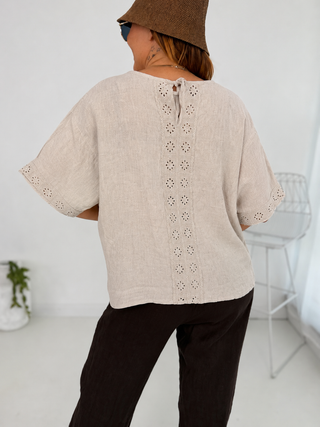 Leinen T-Shirt 2606122
