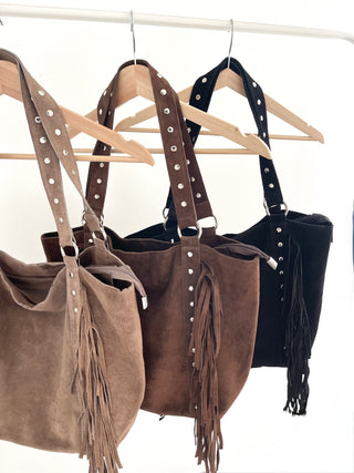 Wildleder Shopper Tasche 2507148-50