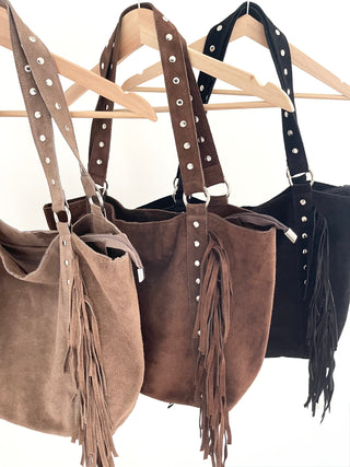 Wildleder Shopper Tasche 2507148-50
