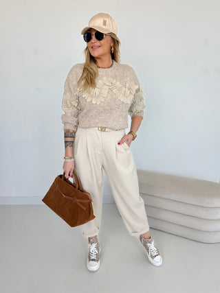 Elegante stoffen broek 2512078