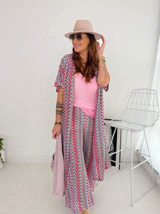Häkelmantel in Buntmix, Onesize 36-42 -  Levelone GmbH & Co. KG