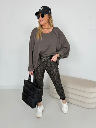 Leren stretchbroek 2511246-50