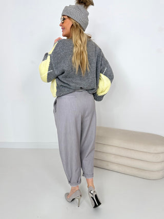 Elegante stoffen broek 2512080