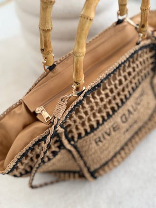 Ibiza Bast-Tasche in Camel