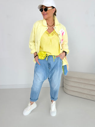 Wijde jeansbroek 2601018-21