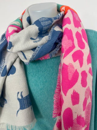 Wollen sjaal 2512217-18