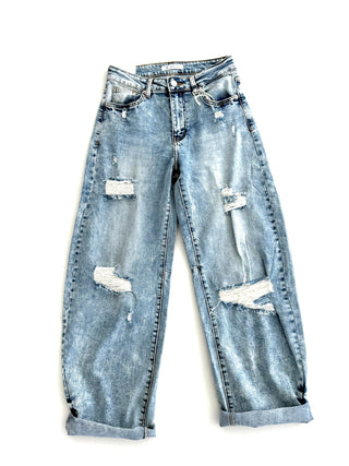 Jeanshose in Hellblau für Damen in Größen XS, S, M, L & XL - Levelone GmbH & Co. KG
