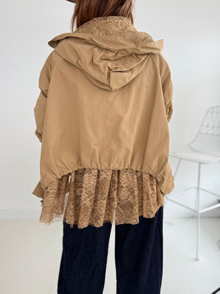 Jacke in Camel. Für Damen in Einheitsgröße 36-42 - Levelone GmbH & Co. KG