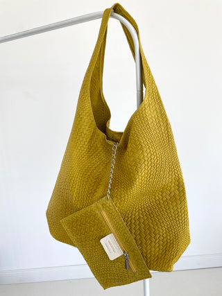 Wildleder Shopper Tasche 2506147-48