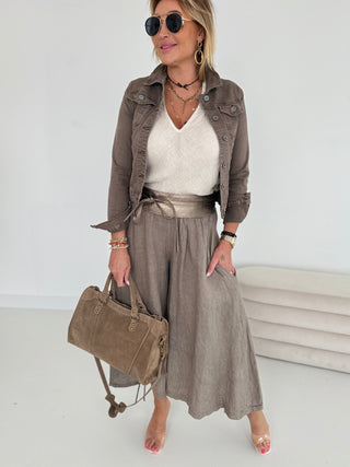 Leinen Marlenehose 2506250