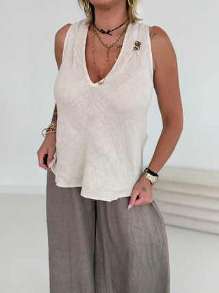 Leinen Top 2506259