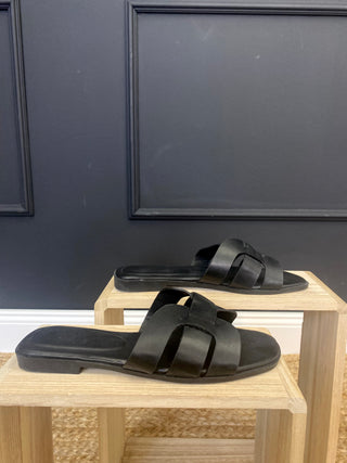 2 Wahl Pantolette Schwarz 2501292