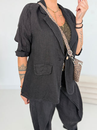 Leinen Blazer 2506128