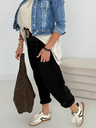 Baggyhose Leinen 2506288