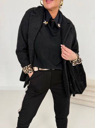 Wollen jasje 2511076