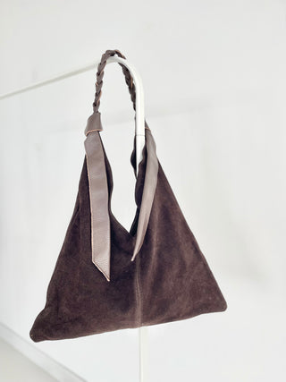 Wildleder Shopper Tasche 2507007-08