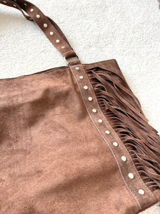Wildleder Shopper Tasche 2507148-50