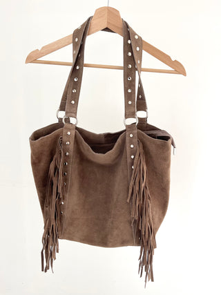 Wildleder Shopper Tasche 2507148-50