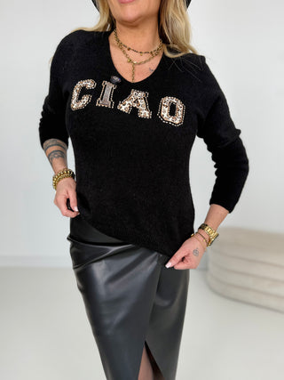 Alpaka Feinstrickpullover-schwarz-damen-levelone