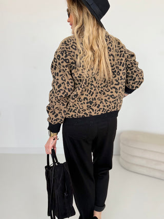 Leo Strickjacke-camel-damen-levelone